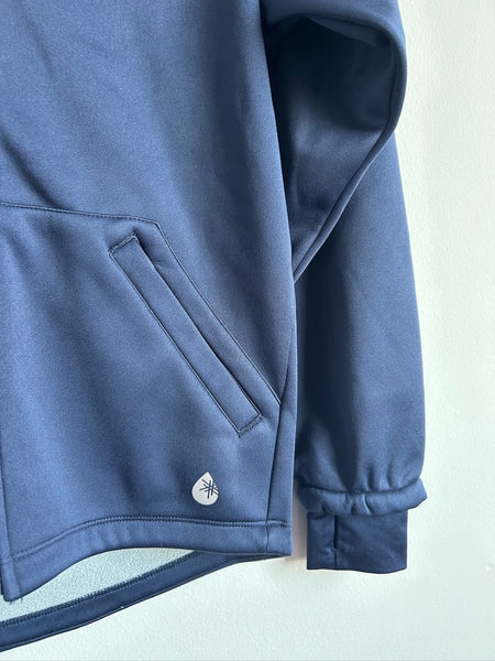 Therm Blue Zip Up Fleece Water Repellant Jacket • 9-11 years
