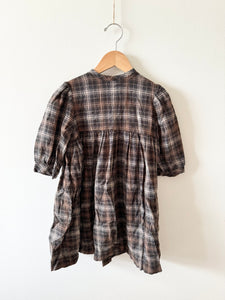 Mi and Bear Plaid Dress • 5-6 years