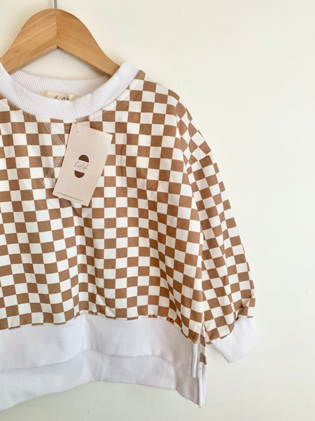 NEW Holde Gingham Sweatshirt • 3 years