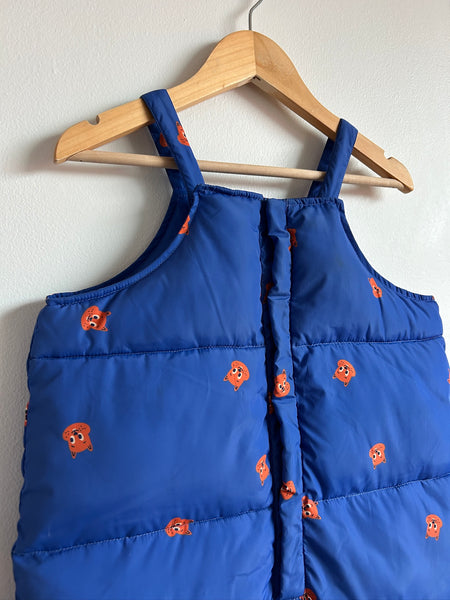 Tiny Cottons Beaver Snow Overalls • 2-3 years