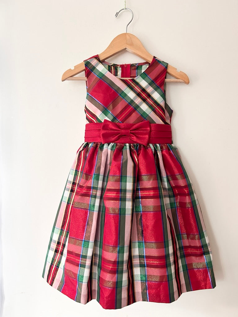 Iris and Ivy Plaid Party Dress • 5 years *