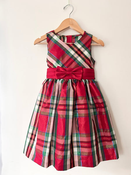 Iris and Ivy Plaid Party Dress • 5 years *