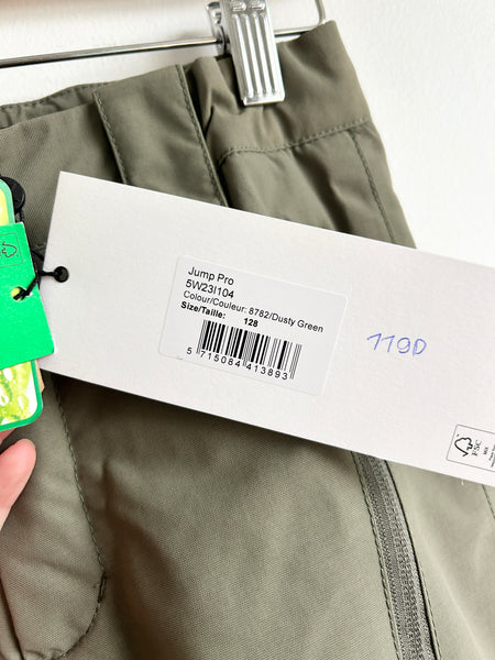 NEW Molo Green Jump Pro Snowpants • 8-9 years