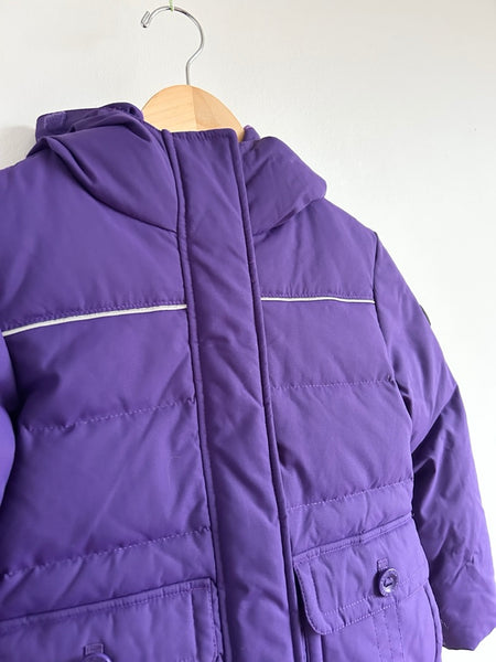 Vintage Y2K Ecko Red Purple Down Parka • 5-6 years