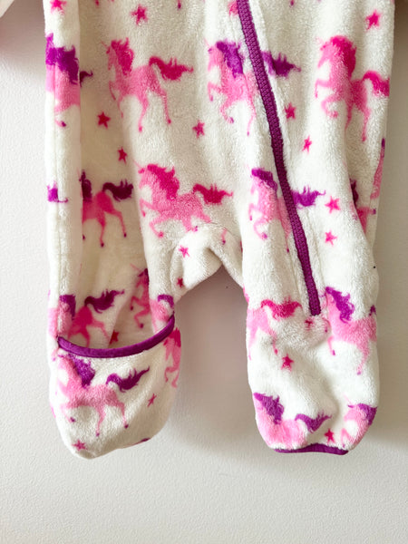 Hatley Fuzzy Unicorn Bunting • 6-12 months