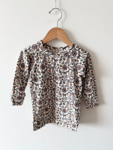 Jax and Lennon Floral Long Sleeve Dress • 12-18 months