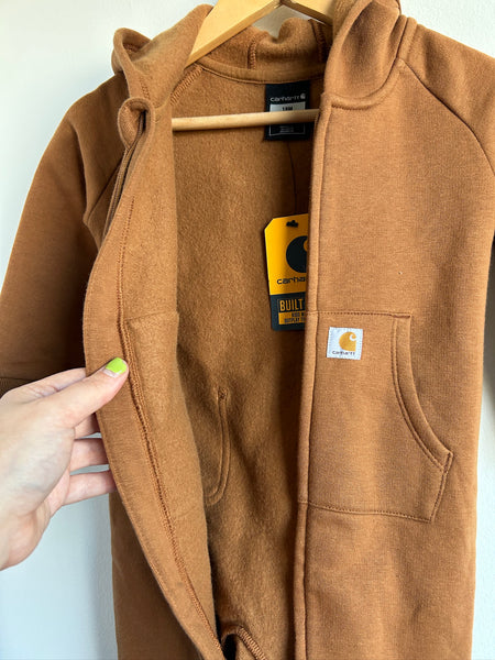 NEW Carhartt Long Sleeve Hooded Romper • 18-24 months