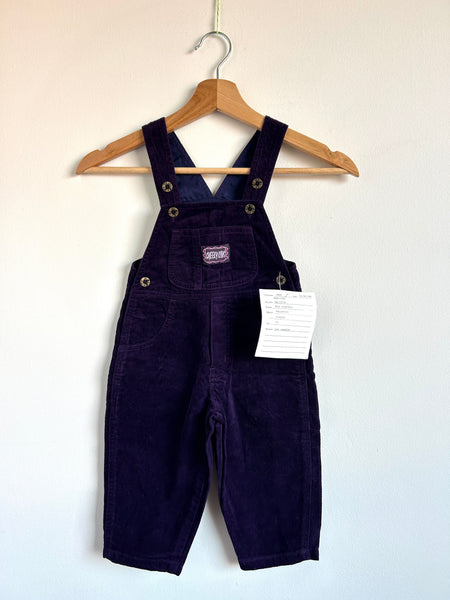 NEW Vintage Cheeky Kids Purple Overalls • 1-2 years (74 cm)
