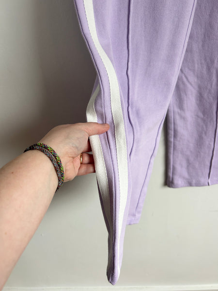 NEW Seed Heritage Wide Leg Lavender Sweatpants • 10-12 years