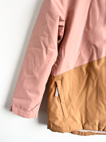 NEW Patagonia 4-in-1 Pink and Brown Jacket • 10-12 years (Medium)