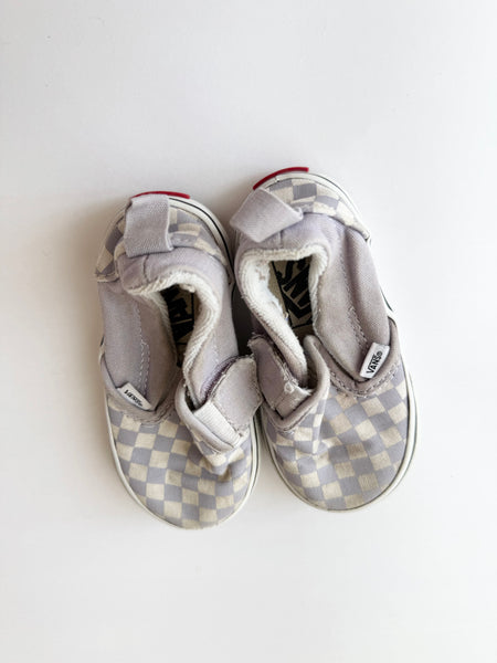 Vans Purple Checkered • 6c