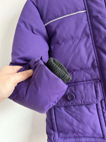 Vintage Y2K Ecko Red Purple Down Parka • 5-6 years