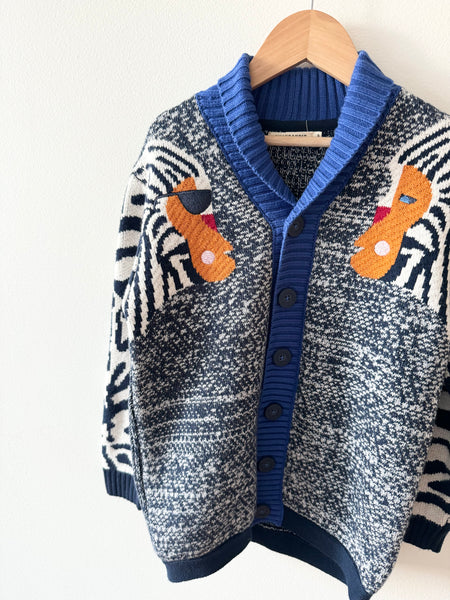 Billy Bandit Monkey Cardigan • 7-9 years