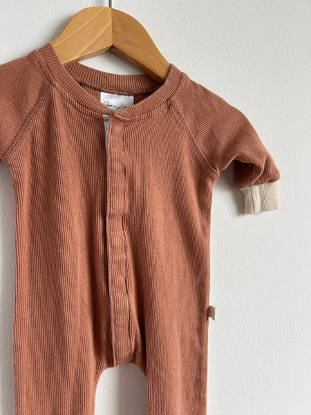 Jax and Lennon Ribbed Romper • Newborn