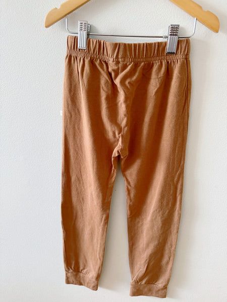 Jax and Lennon Dark Brown Joggers • 6-7 years