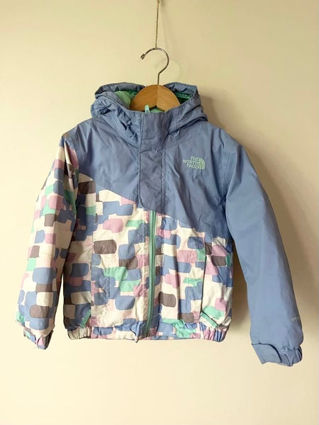 The North Face Blue, Pink and Purple Jacket • 3-4 years