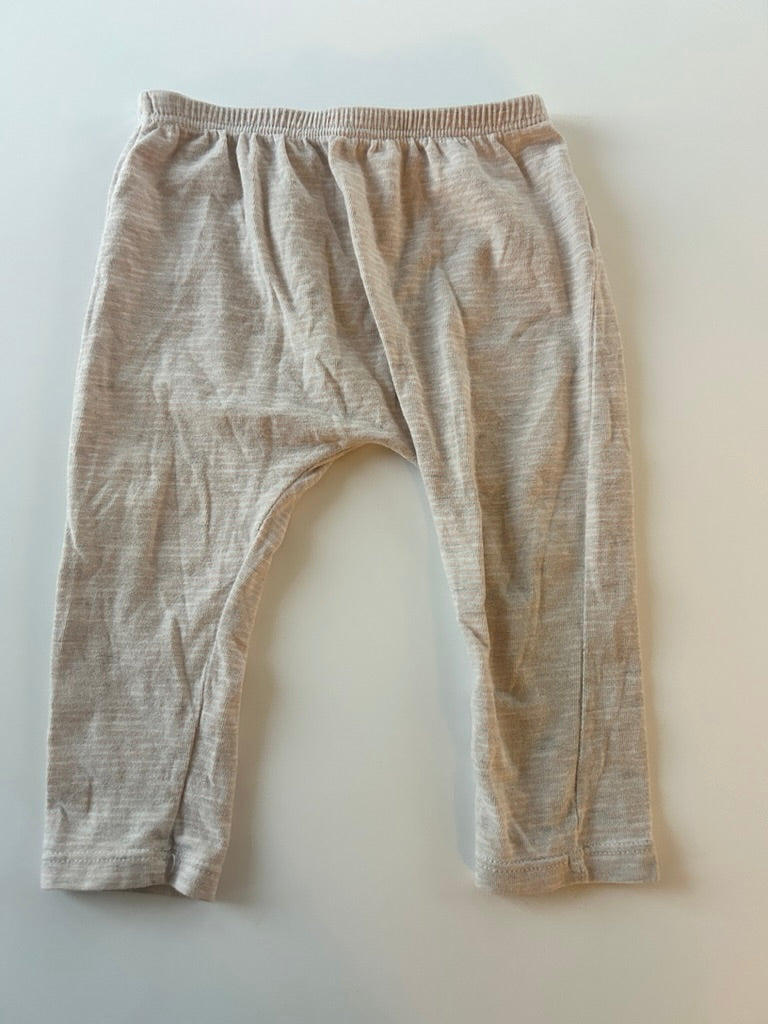 1 in the Family Soft Pink Drop Crotch Pants • 6-12 months *