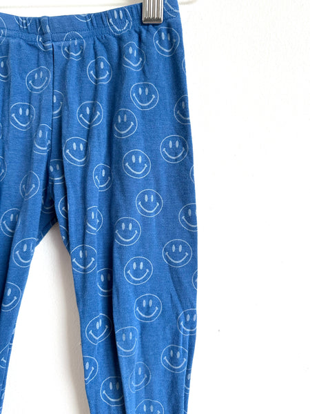 Little and Lively Smiley Face Leggings • 3 years
