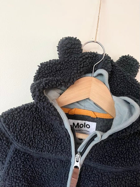 Molo Blue Cozy Jacket • 3-6 months