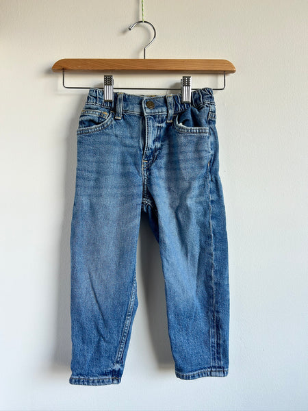 H&M Elastic Waist Jeans • 2-4 years