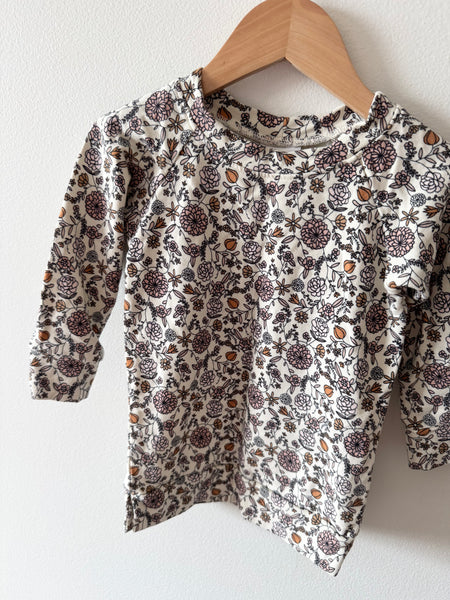 Jax and Lennon Floral Long Sleeve Dress • 12-18 months