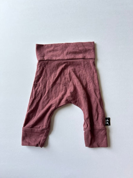 Petunia & Buster Mauve Harem Pants • Newborn