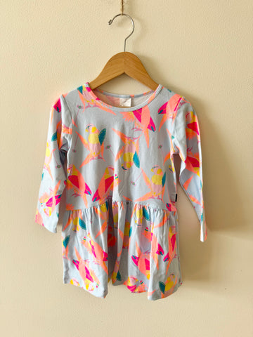 NEW Bonds Yo-Yo Birds Long Sleeve Dress • 18-24 months