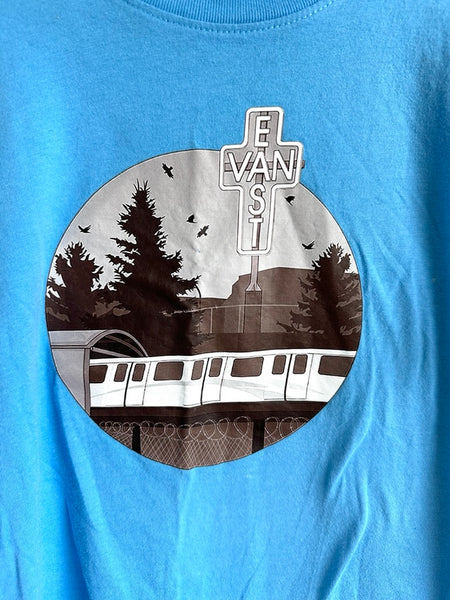 Our Block Clothing Cotton East Van Shirt • 7 years