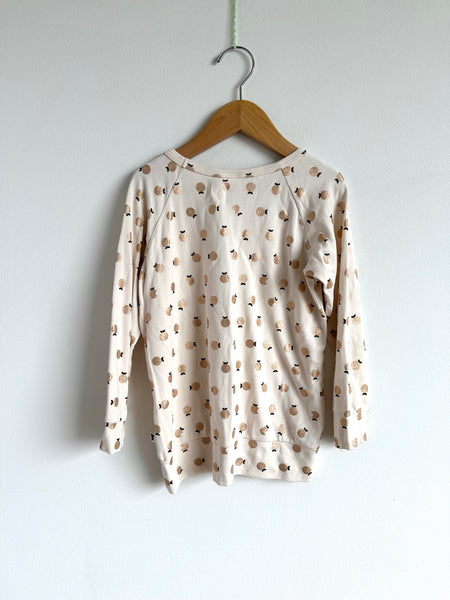 Little and Lively Golden Apples Long Sleeve Top • 5-6 years