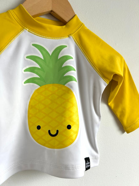 Whistle and Flute Pineapple Rashguard • 6-12 months