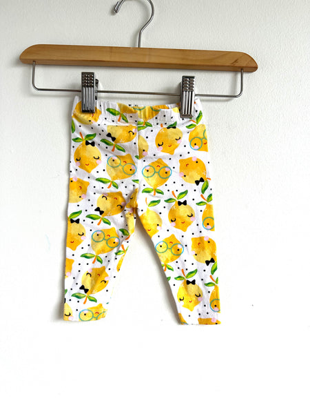 Koala Baby Lemon Leggings • 0-3 months