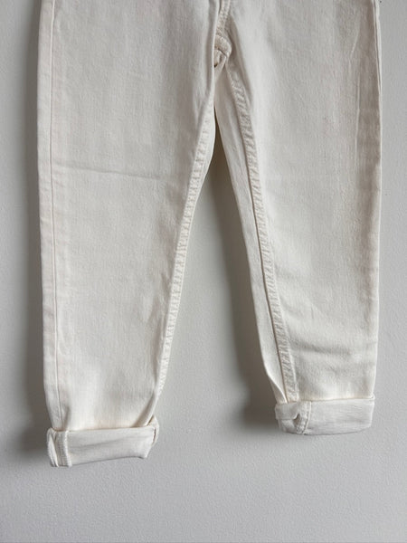 Zara White Jeans • 5-6 years