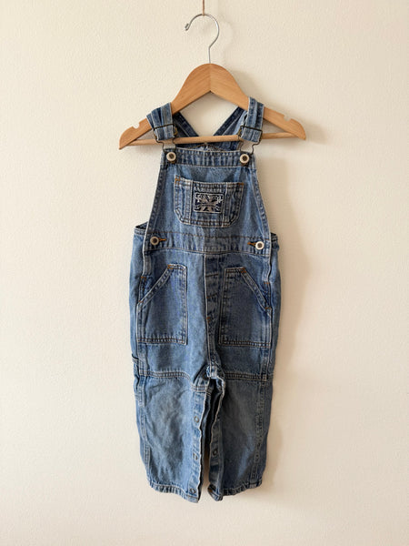 Vintage Mini Jez Denim Overalls • 1-3 years