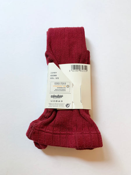 Condor Dark Red Tights • 2 years