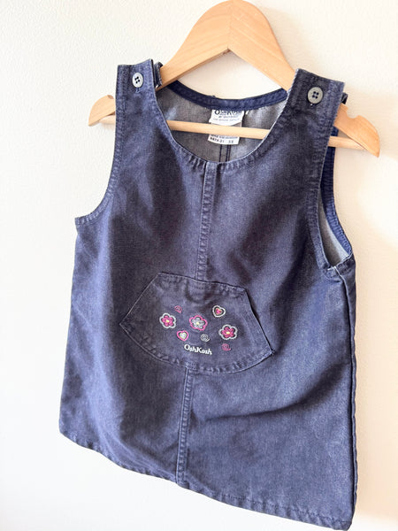 Vintage OshKosh Jumper Style Dress • 3-4 years