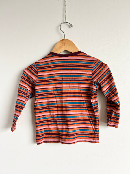 Polarn O. Pyret Striped Long Sleeve Top • 18-24 months