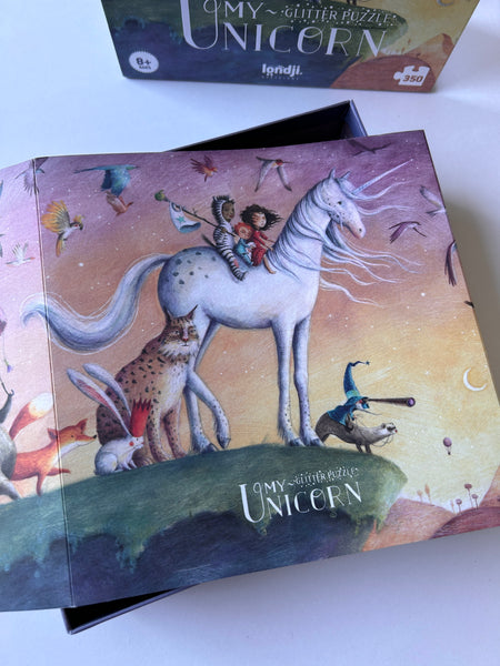 Londji Glitter Unicorn Puzzle 350pc