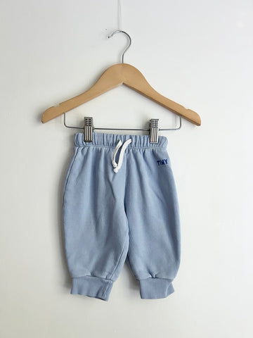 Tiny Cottons Blue Sweatpants • 3-6 months