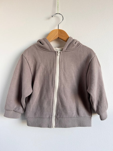 Flower J Cotton Bunny Hoodie • 1-3 years