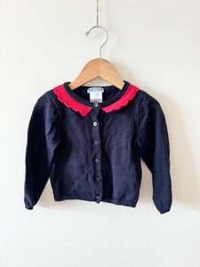 Jacadi Scallopped Collar Cardigan • 1-2 years