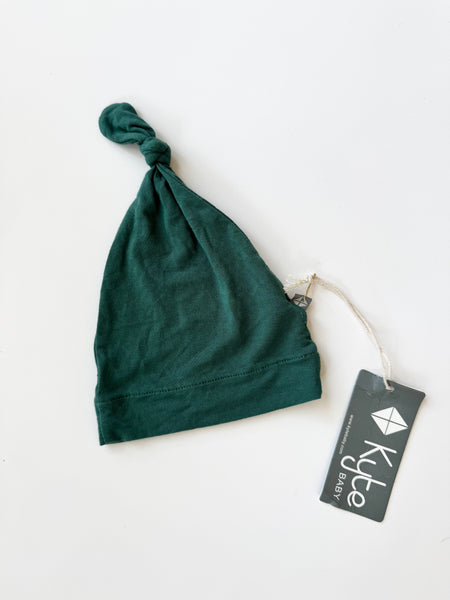 NEW Kyte Green Beanie • 0-3 months