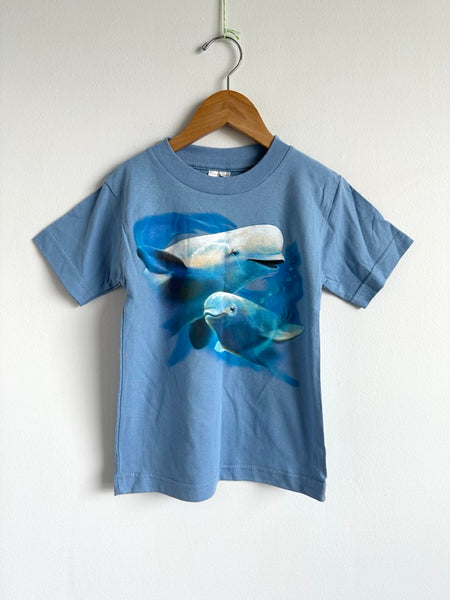 Vintage HarleQuin Beluga Blue Tee • 4 years