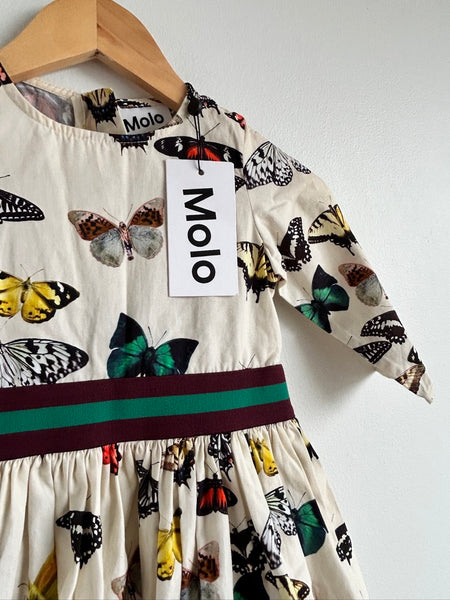 NEW Molo Butterfly Dress • 2-4 years
