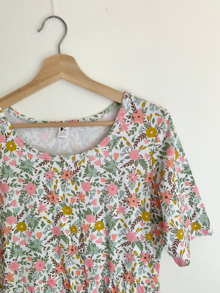 NEW Little and Lively Picnic Floral Dress • Adult XL