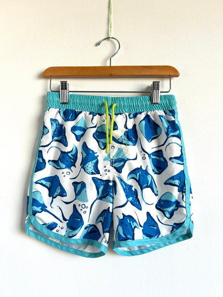 Hatley Blue Stingray Swim Shorts • 6 years