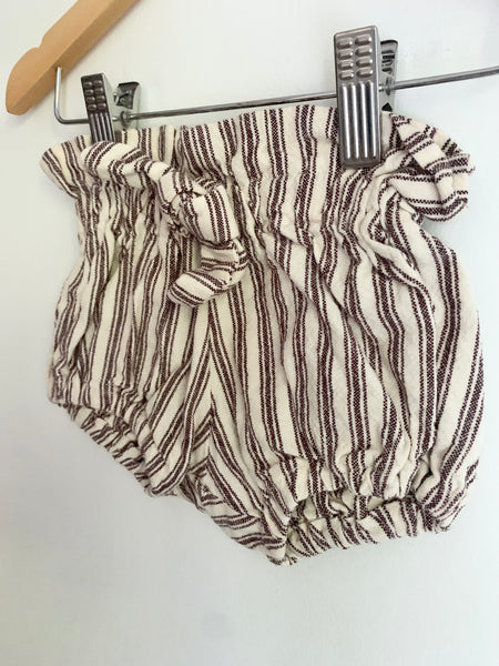 Jacquie Sews Striped Shorties • 12-18 months