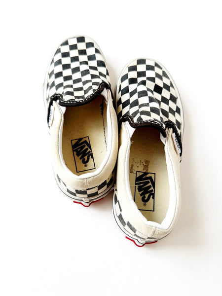 Vans Checkered Shoes • 13c