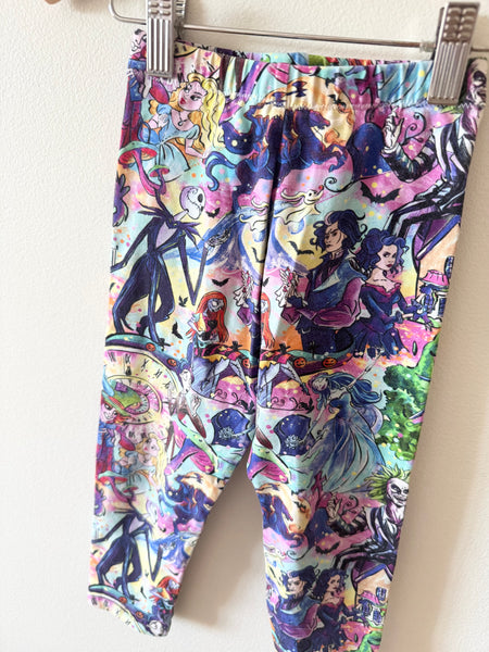 Handmade Tim Burton Leggings • 2-3 years