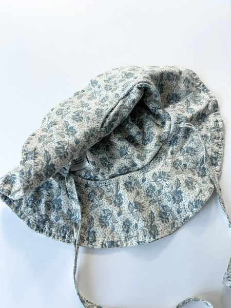 Rylee and Cru Blue Floral Bucket Hat • 6-12 months *