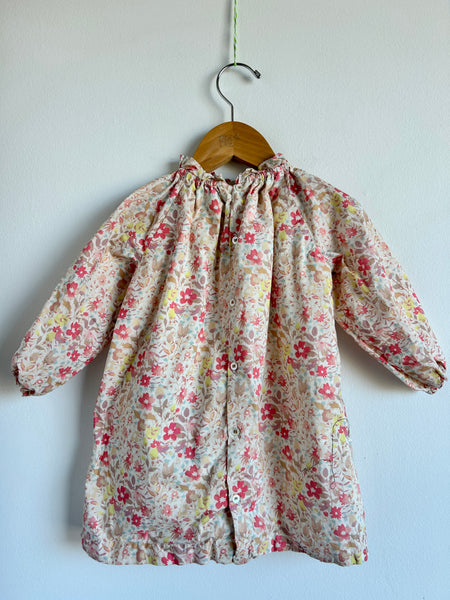 BonTon Floral Patterned Cotton Long Sleeve Dress • 2 years